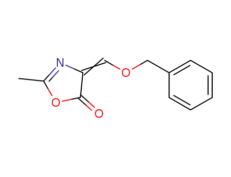 5(4H)-Oxazolone, 2-methyl-4-[(phenylmethoxy)methylene]-