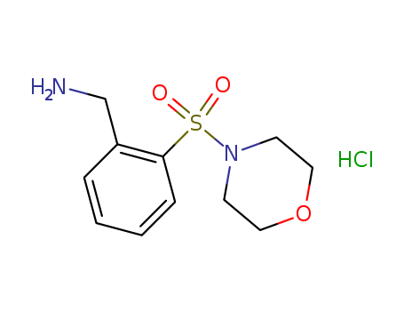 2-(Morpholinosulfonyl)benzylamine hydrochloride , 97%