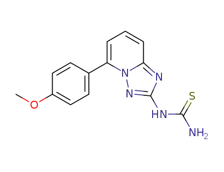 [5-(4-methoxy-phenyl)-[1,2,4]triazolo[1,5-a]pyridin-2-yl]-thiourea