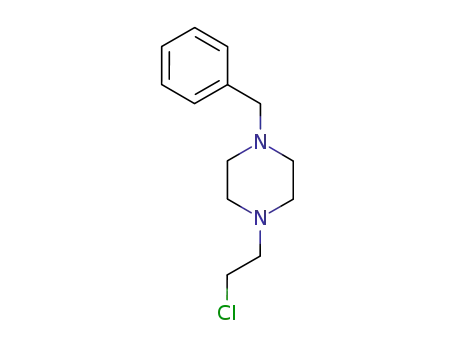 Molecular Structure of 7667-37-0 (1-BENZYL-4-(2-CHLOROETHYL)PIPERAZINE)