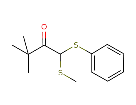 t-butyl (methylthio)(phenylthio)methyl ketone