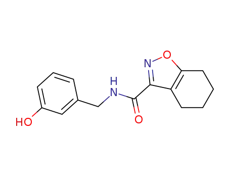 N-(3-hydroxybenzyl)-4,5,6,7-tetrahydrobenzo[d]isoxazole-3-carboxamide