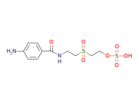 Molecular Structure of 107294-90-6 (4-AMINO-N-[2-[(2-SULFOXY)ETHYL]-SULFONYL]ETHYL BENZAMIDE,SODIUM)