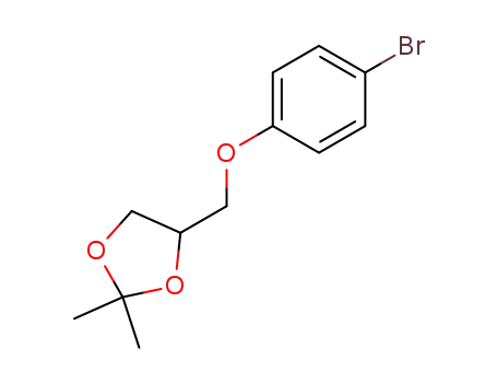 4-(4-bromophenyloxymethyl)-2,2-dimethyl-1,3-dioxolane