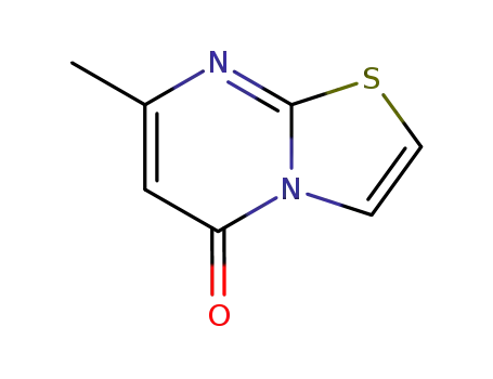 Molecular Structure of 700-52-7 (7-METHYL-5H-[1,3]THIAZOLO[3,2-A]PYRIMIDIN-5-ONE)