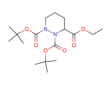 1,2-di-tert-butyl 3-ethyl tetrahydropyridazine-1,2,3-tricarboxylate