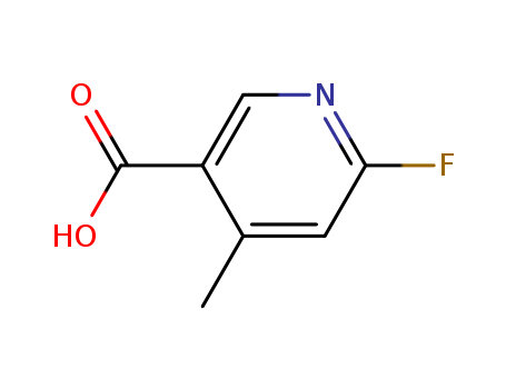 3-Pyridinecarboxylic acid, 6-fluoro-4-methyl-