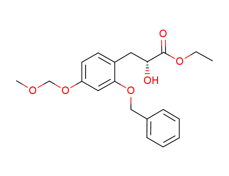 (R)-ethyl 3-[2-(benzyloxy)-4-(methoxymethoxy)phenyl]-2-hydroxypropanoate