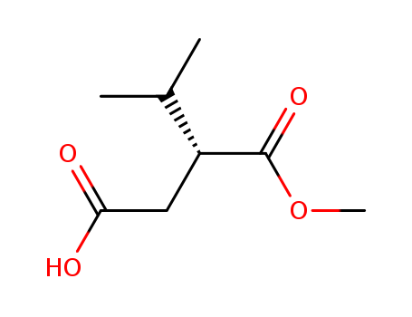 Butanedioic acid,2-(1-methylethyl)-, 1-methyl ester, (2R)-