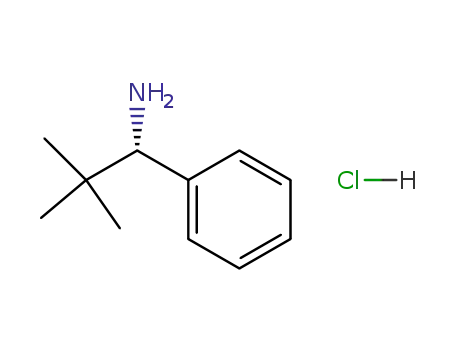 (1S)-2,2-dimethyl-1-phenylpropan-1-aminium chloride