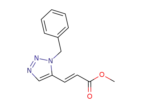 (E)-methyl 3-(3-benzyl-3H-1,2,3-triazol-4-yl)acrylate
