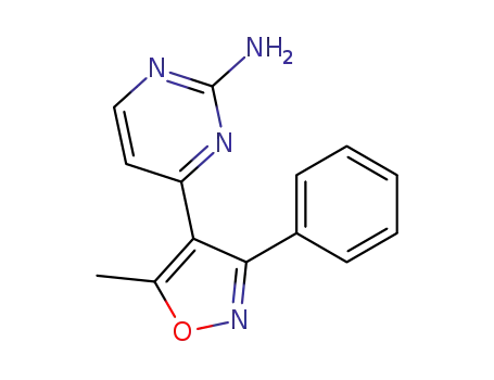 4-(5-Methyl-3-phenylisoxazol-4-yl)pyrimidin-2-amine