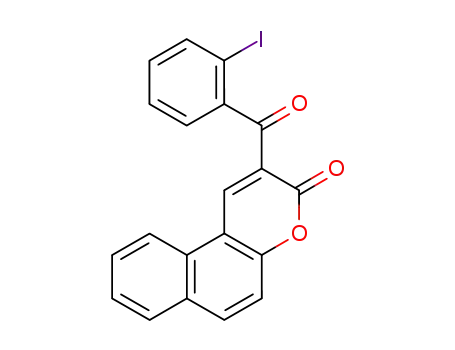 2-(2'-iodobenzoyl)-3H-benzo[f]chromen-3-one