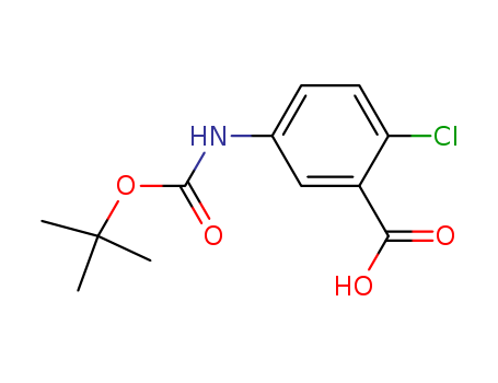 5-(Boc-aMino)-2-chlorobenzoic acid, 98+%