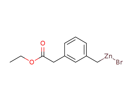 3-carboethoxymethylbenzylzinc(II) bromide