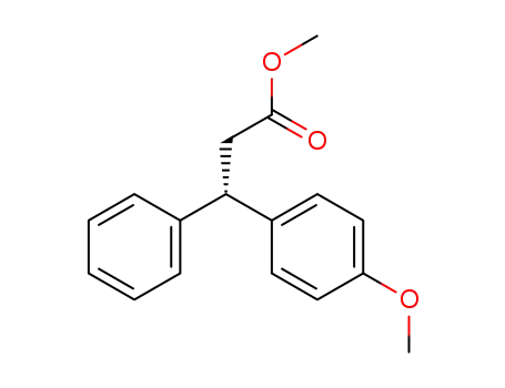 (S)-methyl 3-(4-methoxyphenyl)-3-phenylpropanoate