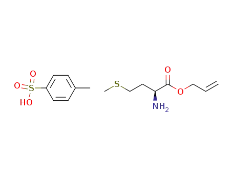 Molecular Structure of 142601-87-4 (L-METHIONINE ALLYL ESTER TOLUENE-4-SULFONATE)