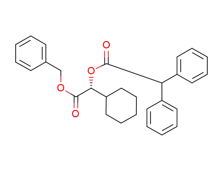benzyl (R)-2-cyclohexyl-2-(diphenylacetyloxy)acetate
