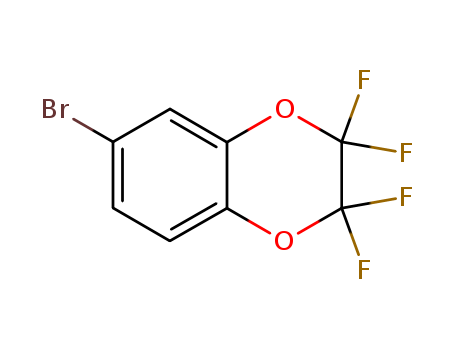 1,4-Benzodioxin,6-bromo-2,2,3,3-tetrafluoro-2,3-dihydro-