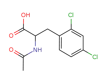 2-acetamido-3-(2,4-dichlorophenyl)propionic acid