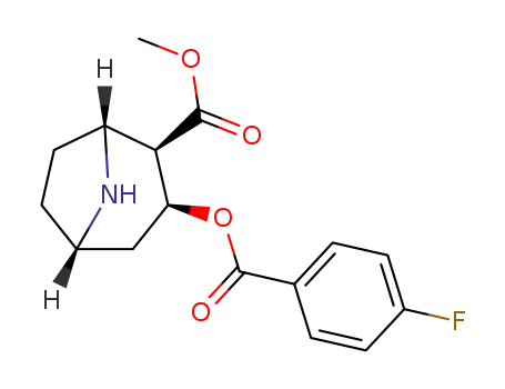 (methyl (1R,2R,3S,5S)-3-((4-fluorobenzoyl)oxy)-8-azabicyclo[3.2.1]octane-2-carboxylate)