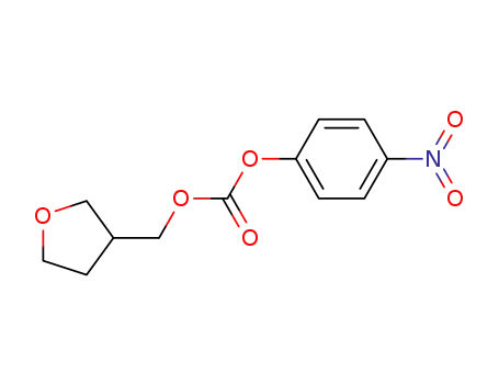 Molecular Structure of 160232-34-8 (4-nitrophenyl tetrahydrofuran-3-ylmethyl carbonate)