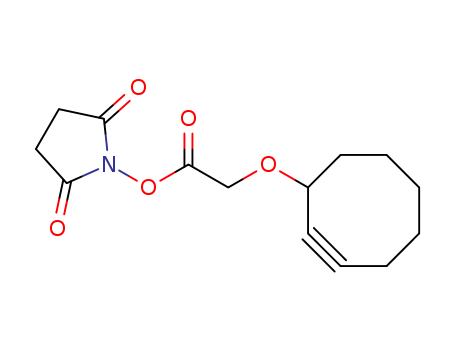 2，5-dioxopyrrolidin-1-yl2-(cyclooct-2-ynyloxy)acetate