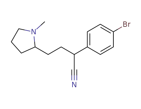 2-(4-bromo-phenyl)-4-(1-methyl-pyrrolidin-2-yl)-butyronitrile