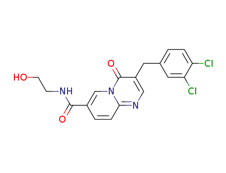 3-(3,4-dichlorobenzyl)-N-(2-hydroxyethyl)-4-oxo-4H-pyrido[1,2-a]pyrimidine-7-carboxamide