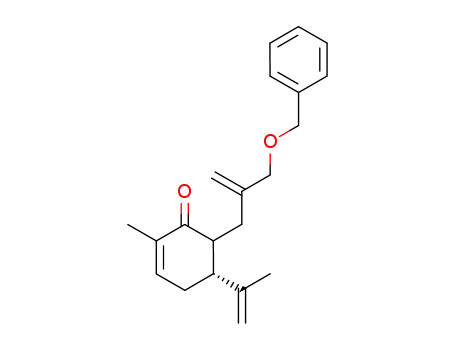 6-(2-(benzyloxymethyl)allyl)-2-methyl-5-(prop-1-en-2-yl)cyclohex-2-enone