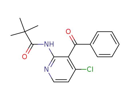 N-(3-benzoyl-4-chloropyridin-2-yl)-2,2-dimethylpropanamide
