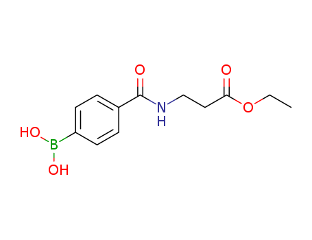 4-[(3-Ethoxy-3-oxopropyl)carbamoyl]benzeneboronic acid 97%