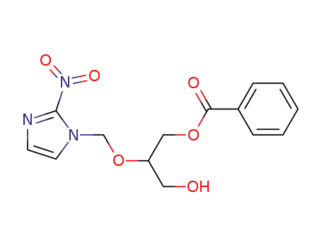 1-(1-benzoyloxymethyl-2-hydroxyethyl)oxymethyl-2-nitroimidazole