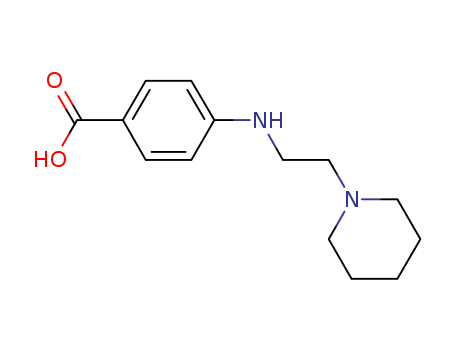 Benzoic acid, 4-[[2-(1-piperidinyl)ethyl]amino]-