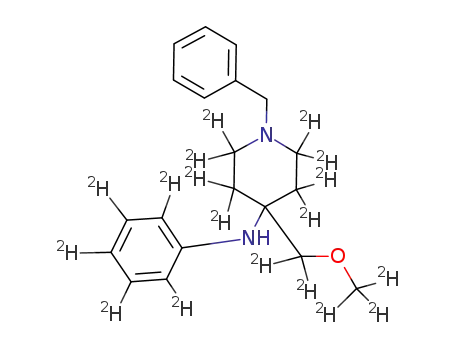 d18-(1-benzyl-4-methoxymethyl-piperidin-4-yl)-phenyl-amine