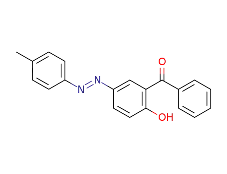 (E)-(2-hydroxy-5-(p-tolyldiazenyl)phenyl)(phenyl)methanone