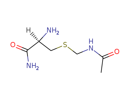 (R)-3-(acetamidomethylthio)-2-aminopropanamide hydrochloride
