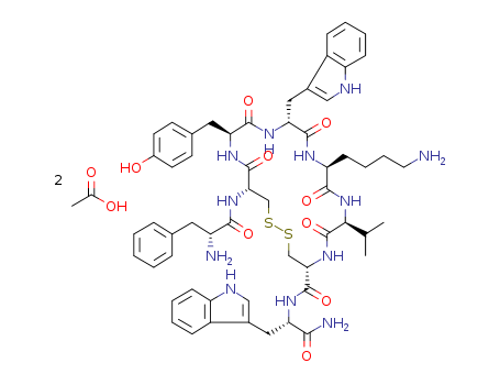 Vapreotide acetate (1:x)