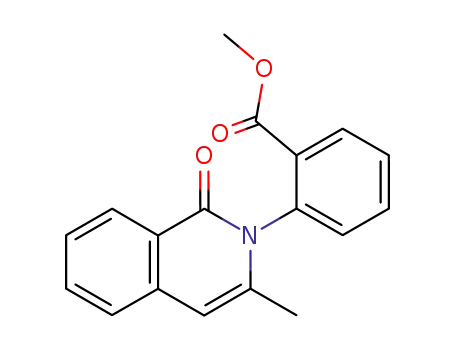 Benzoic acid, 2-(3-methyl-1-oxo-2(1H)-isoquinolinyl)-, methyl ester