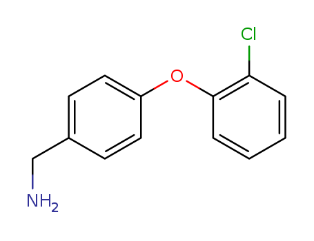 1-[4-(2-Chlorophenoxy)phenyl]methanamine