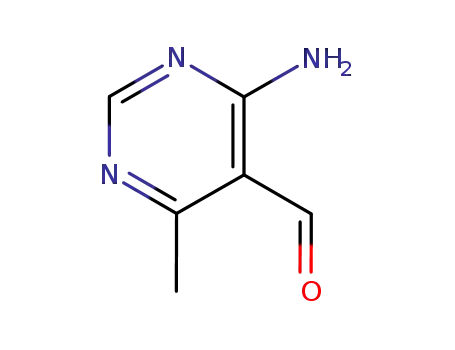 5- 피리 미 딘카 복스 알데히드, 4- 아미노 -6- 메틸-(9CI)