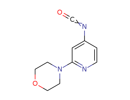 4-(4-isocyanatopyridin-2-yl)morpholine