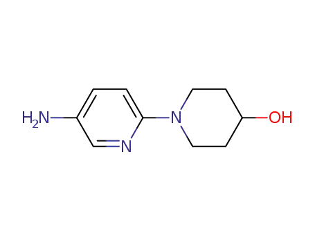 Molecular Structure of 476342-37-7 (1-(5-Amino-2-pyridinyl)-4-piperidinol)