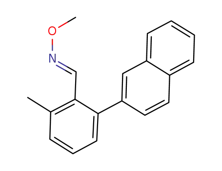 2-methyl-6-(naphthalen-2-yl)benzaldehyde O-methyl oxime