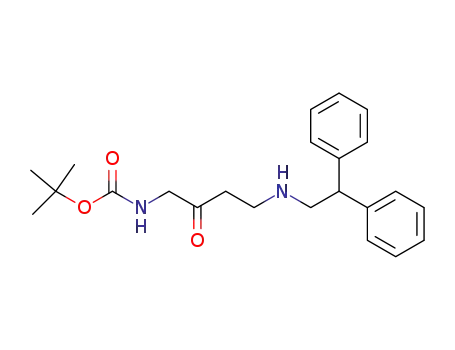 tert-butyl 4-(2,2-diphenylethylamino)-2-oxobutylcarbamate