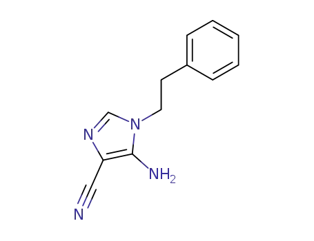 5-amino-1-phenethylimidazole-4-carbonitrile