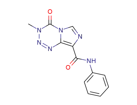 3-methyl-4-oxo-N-phenyl-3,4-dihydroimidazo[5,1-d][1,2,3,5]tetrazine-8-carboxamide