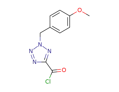 2-(4-methoxybenzyl)-2H-tetrazole-5-carbonyl chloride