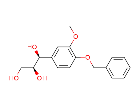 1,2,3-Propanetriol, 1-[3-methoxy-4-(phenylmethoxy)phenyl]-, (1S,2S)-