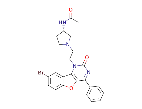 Molecular Structure of 1251586-42-1 (C<sub>24</sub>H<sub>23</sub>BrN<sub>4</sub>O<sub>3</sub>)